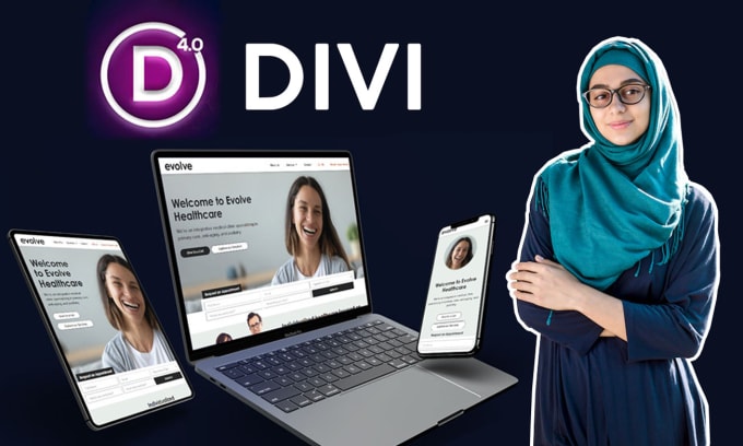 I will be divi expert for wordpress divi website, divi theme and divi builder