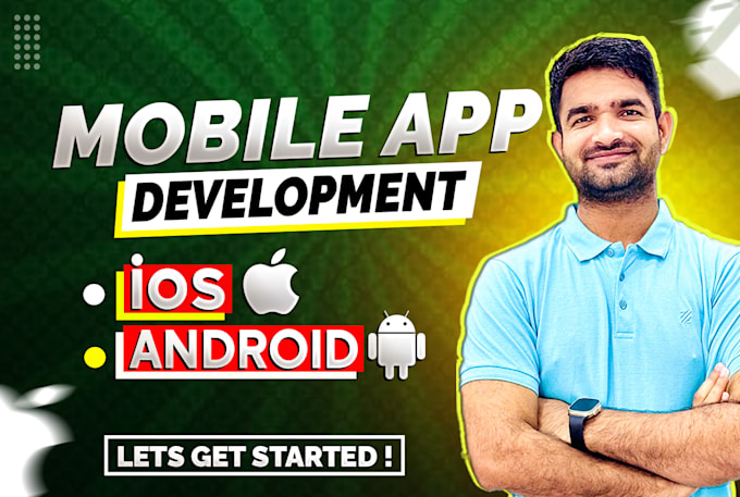 I will do mobile app development as android and ios mobile app developer using flutter