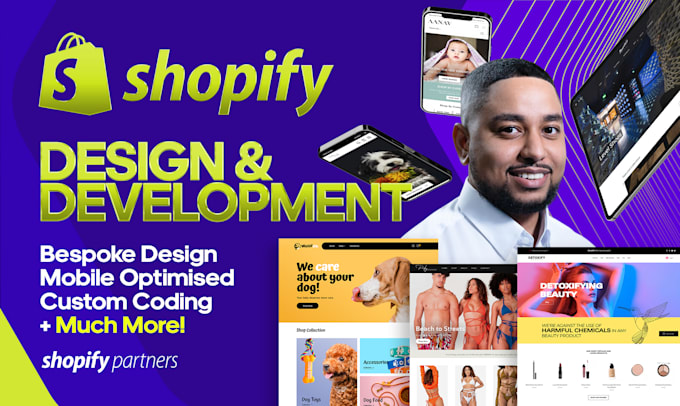 I will design and develop a custom shopify store, and fix errors