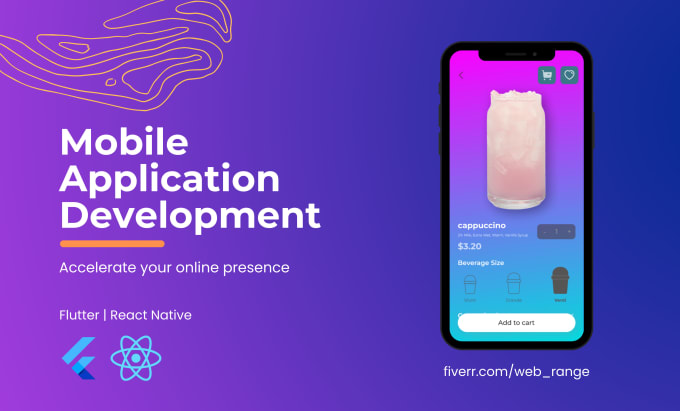 I will develop android app IOS app mobile app flutter app react native app