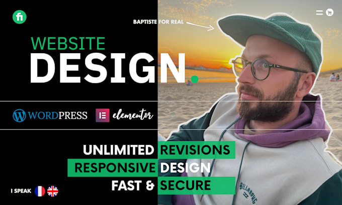 I will build a wordpress website with unlimited revisions