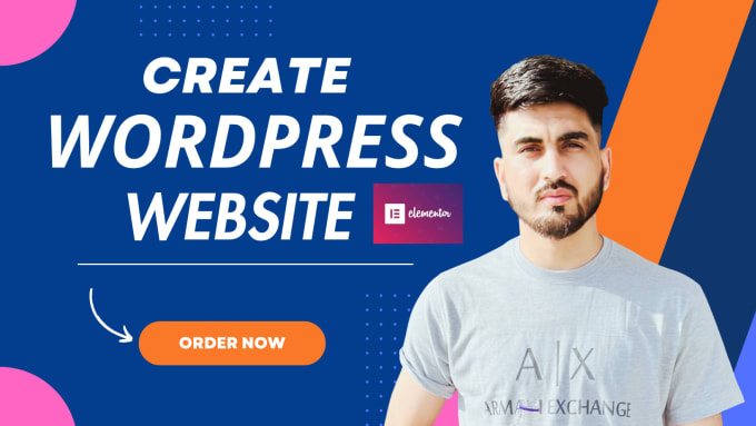 I will build professional wordpress website design or blog