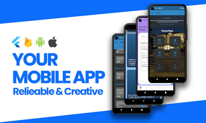 I will develop your cross platform mobile app with flutter
