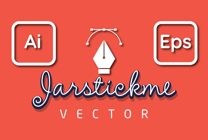 I will turn your low resolution logo to high resolution
