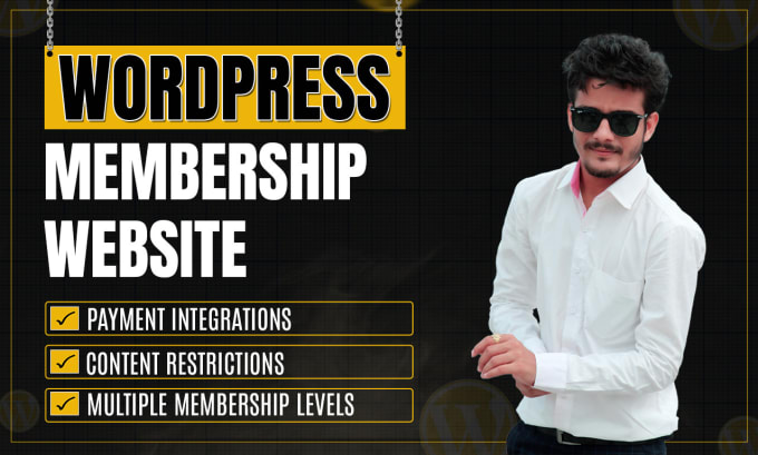 I will develop wordpress membership website, lms website