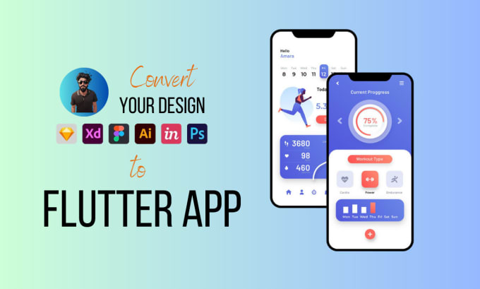 I will do flutter app development for android and ios with firebase