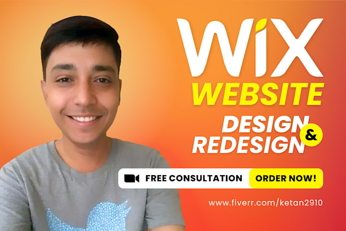 I will build wix website design, redesign and create wix website development