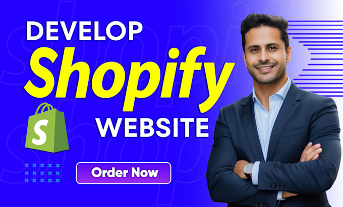 I will do shopify website design, create shopify store, or shopify dropshipping store