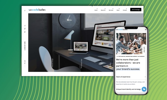 I will create a mobile responsive wordpress website design