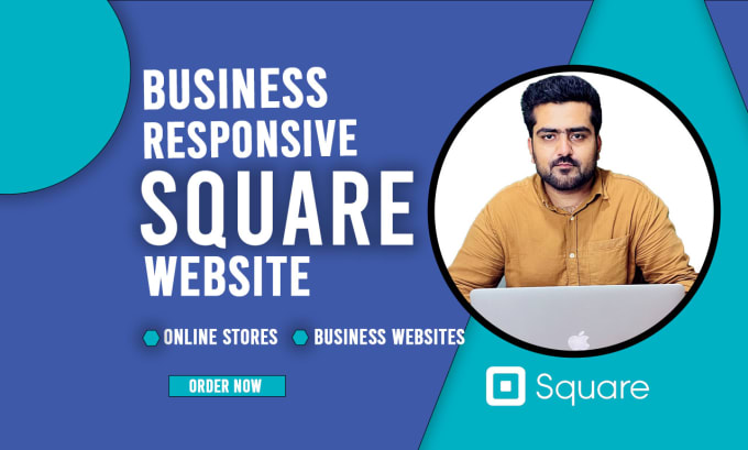 I will build business square website design or square online store