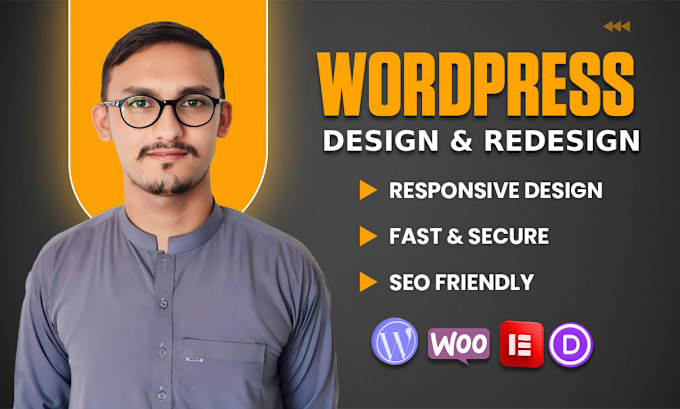 I will clone, redesign wordpress, revamp wordpress website with elementor pro