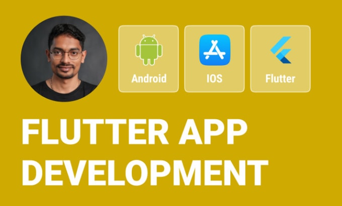 I will do mobile app development, backend development with flutter