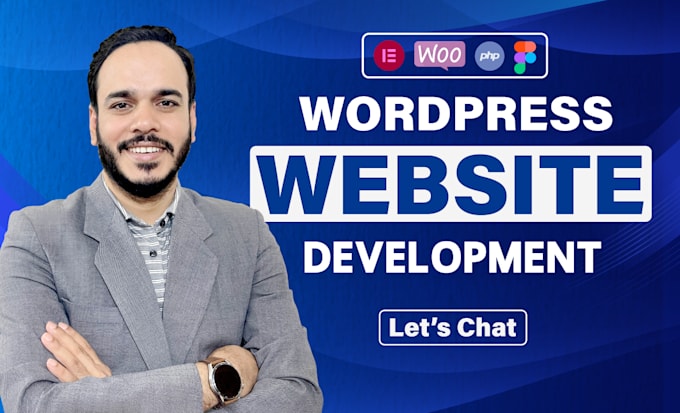 I will design redesign business website with wordpress and blog website development