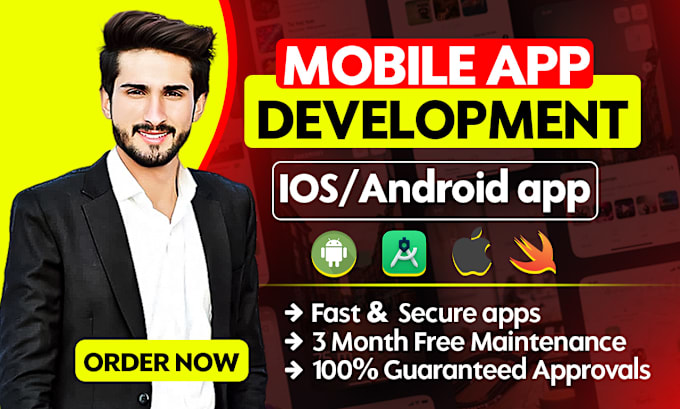 I will develop flutter app development as android and ios flutter mobile app developer