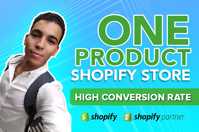 I will create a profitable one product shopify dropshipping store