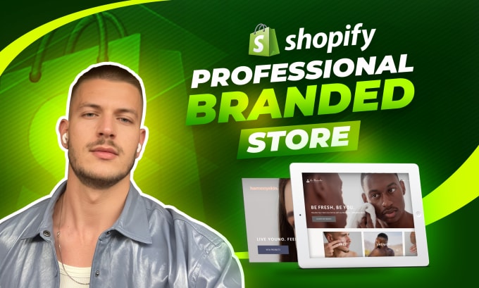 I will set up and design a branded shopify store