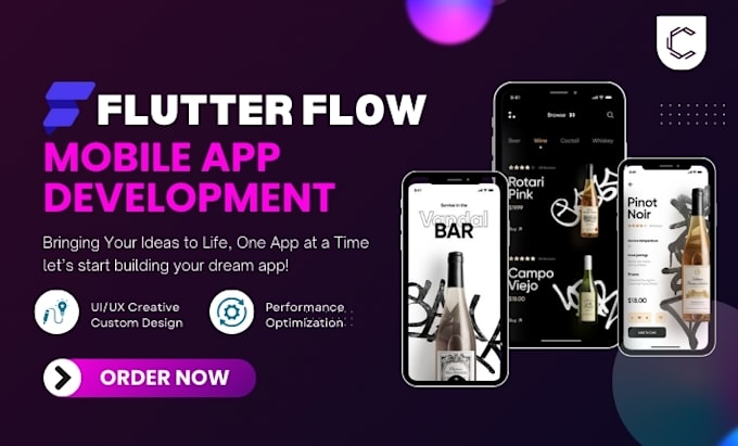 I will build flutterflow app flutter app flutter flow bubble app mobile app developer