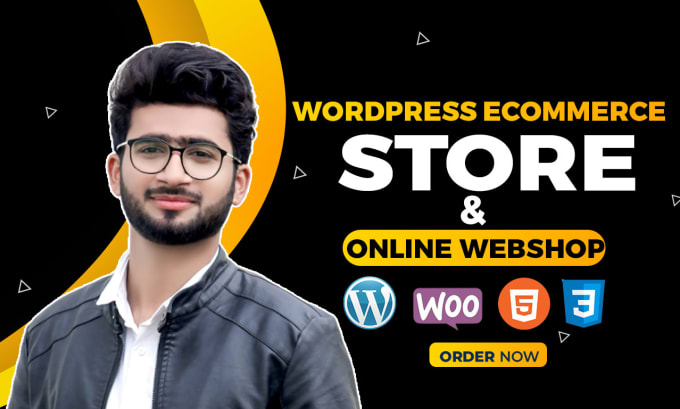 I will design ecommerce store and online webshop using woocommerce wordpress