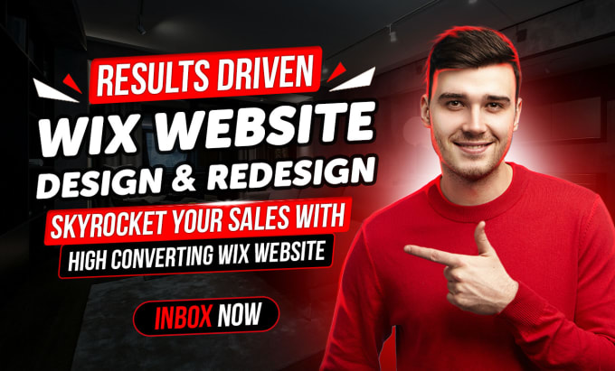 I will design wix website and redesign wix website